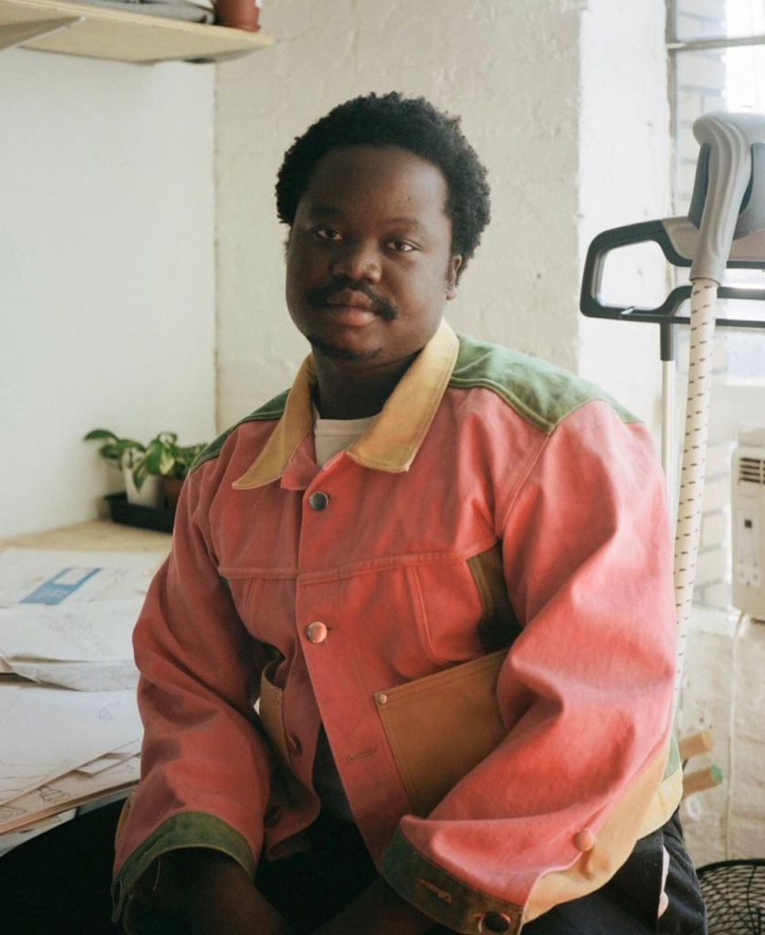 Picture of designer Jacques Agbobly Photographer Nayquan Shuler HuntrMania